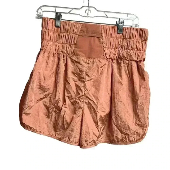 Free People Movement Brushed Apricot The Way Home Shorts Built in Briefs Small - Picture 10 of 10
